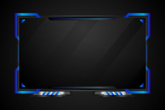 Abstract Blue Grey Overlay Stream Graphics & Templates