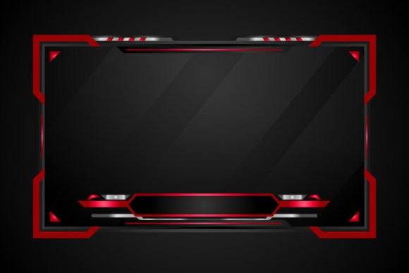Abstract Red and Grey Overlay Live Graphics Review