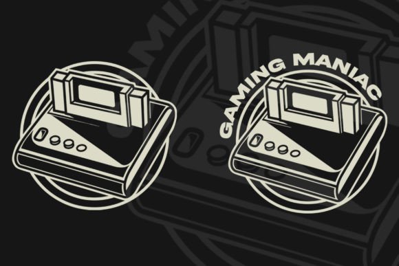 Gaming Maniac Vintage Logo: Graphics and Illustrations Review