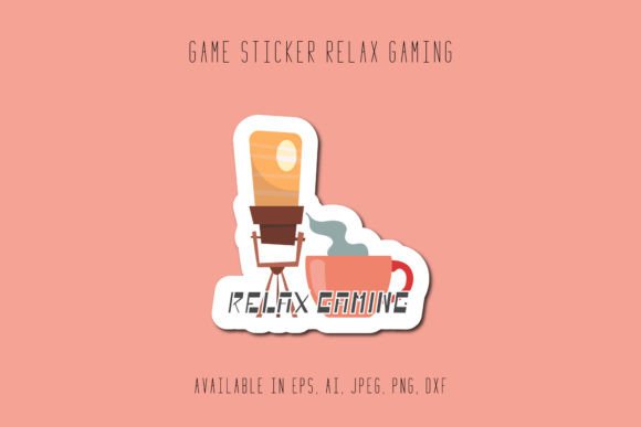 Gaming Sticker Relax Gaming: Graphics and Icons Review