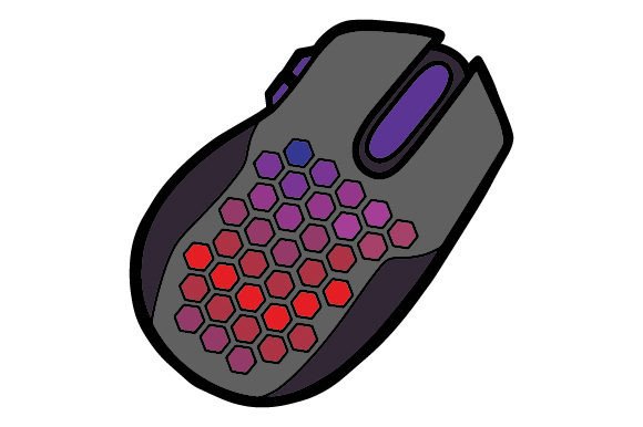 Honeycomb Gaming Mouse: Crafts & Video Games